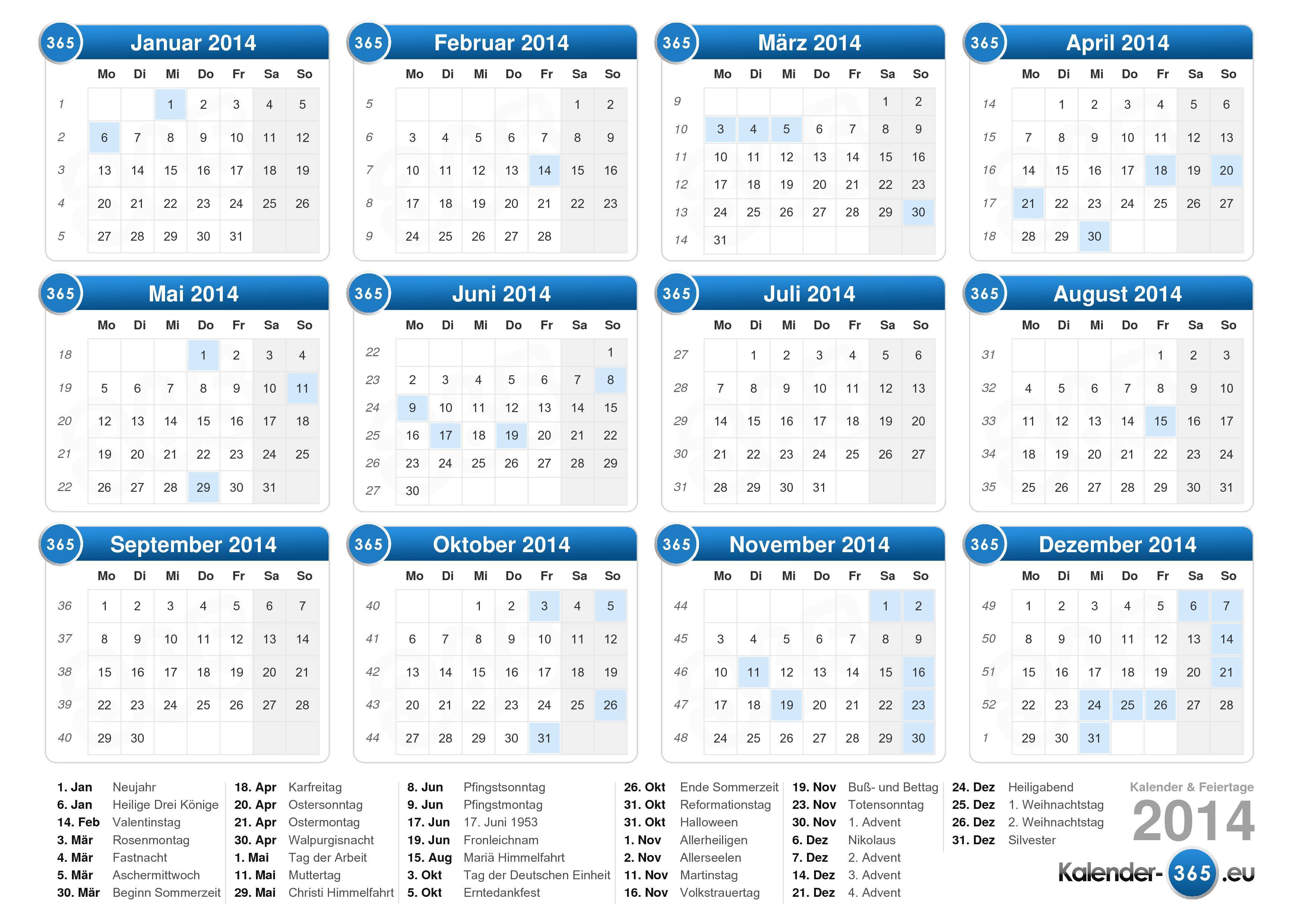 Kalender 14